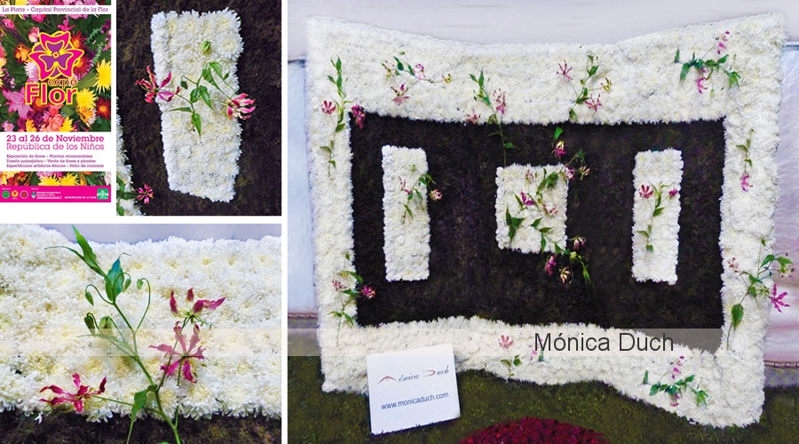 2012 EXPO FLOR LA PLATA - ARTE FLORAL MONICA DUCH en la 5º MUESTRA FLORAL